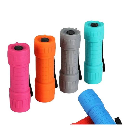 EverBrite 6-Pack Black Light LED Flashlight UV Mini Flashlight 9 LED Light NEW - Picture 2 of 8